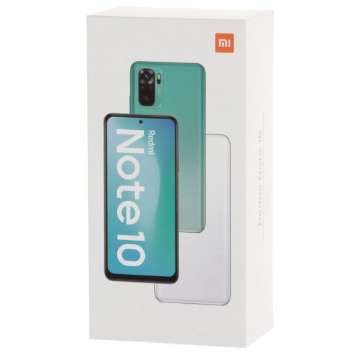 Мобильный телефон Xiaomi Redmi note 10 4Gb+64Gb M2101K7AG Lake Green 32019